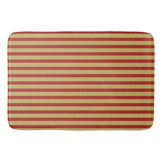 Scherpe vette aangepaste minimalistische gouden ro badmat (Voorkant)