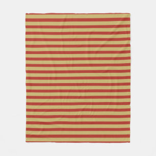 Scherpe vette aangepaste minimalistische gouden ro fleece deken