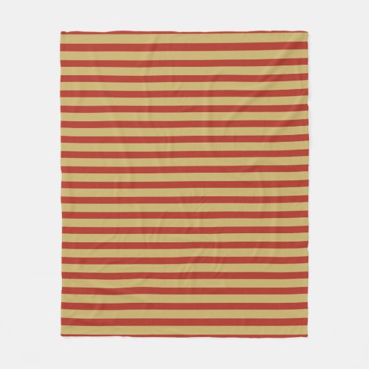 Scherpe vette aangepaste minimalistische gouden ro fleece deken (Voorkant)