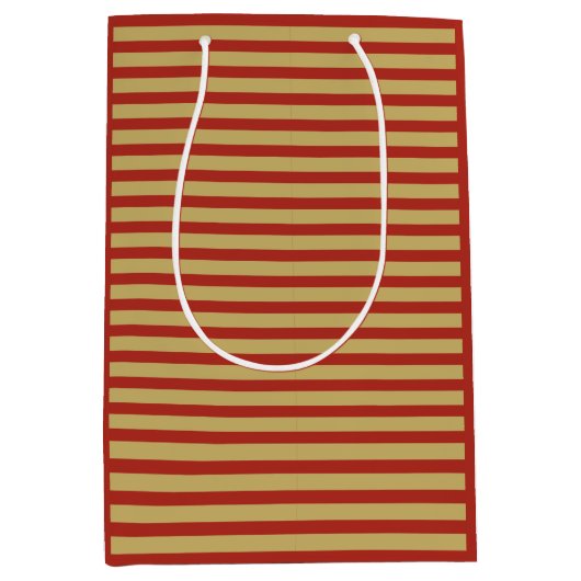 Scherpe vette aangepaste minimalistische gouden ro medium cadeauzakje (Voorkant)