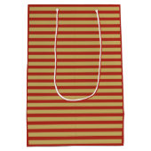 Scherpe vette aangepaste minimalistische gouden ro medium cadeauzakje (Achterkant)