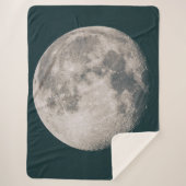 SCHERPE VOLLE MAAN SHERPA DEKEN (Voorkant)