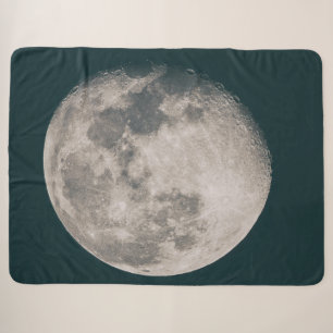 SCHERPE VOLLE MAAN SHERPA DEKEN