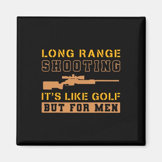 Scherpschieten over lange afstand Het is als golfe Magneet (Voorkant)