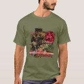 Scherpschutter Identificeer Verkrijg Elimineer T-shirt (Voorkant)