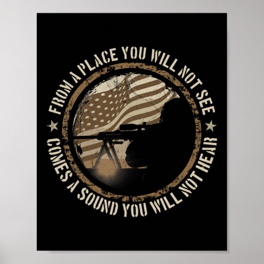 Scherpschutter Militair Scherpschutter Vs U Zult N Poster (Voorkant)