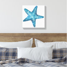 Scherpschutterende Waterverf Blauwe Zeester