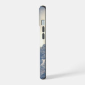 Scherptedieptefotografie van ijsscherven iPhone 15 case (Linkerkant)