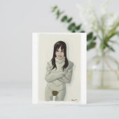 scherpzinnig briefkaart (Staand voorkant)