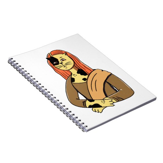 Schetchbook van Mona Lisa Notitieboek (Rechterzijde)