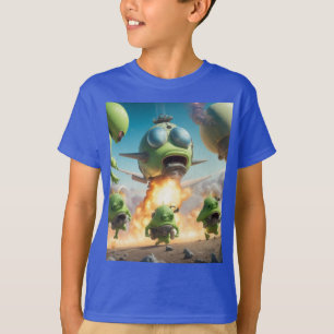 Scheten Alien UFO T-shirt