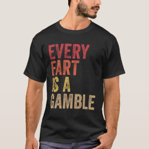Scheten Elke scheet is een gok Mannen Tiener Jonge T-shirt