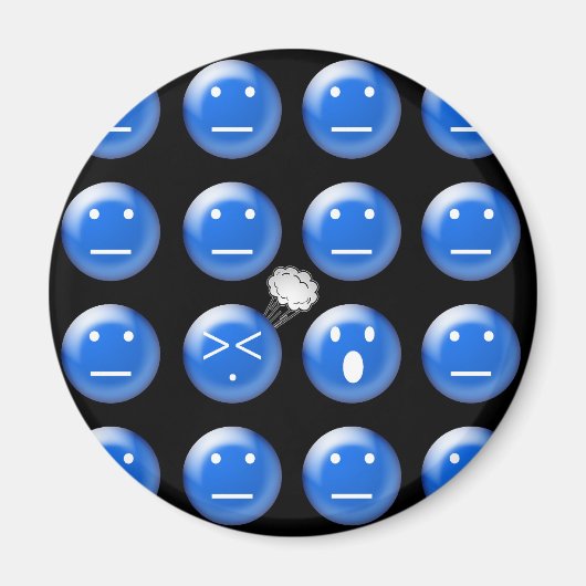 Scheten Gezichten magneet (Voorkant)