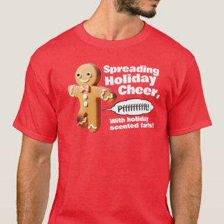 Scheten Gingerbread Man Kerst T-shirt