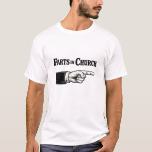 Scheten in de kerk t-shirt