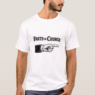 Scheten in de kerk t-shirt