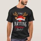 Scheten Kerst Herten Pus Xmas Familie Matching T-shirt (Voorkant)