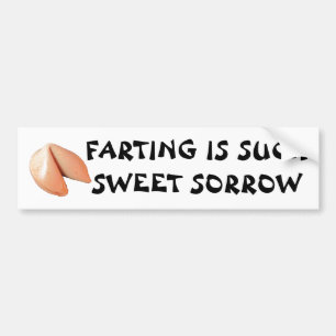 Scheten laten Zoete Droefenis Fortune Cookie Bumpersticker