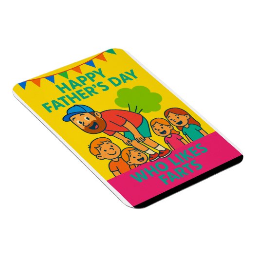 Scheten met liefde: een Vaderdag Classic Magneet (Rechterzijde)