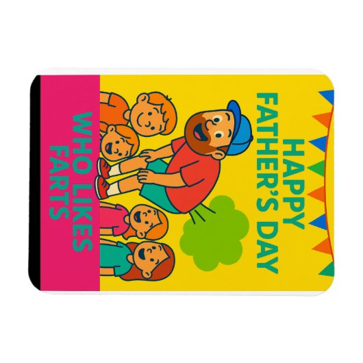 Scheten met liefde: een Vaderdag Classic Magneet (Horizontaal)