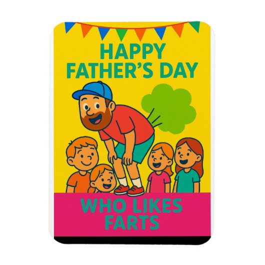 Scheten met liefde: een Vaderdag Classic Magneet (Verticaal)