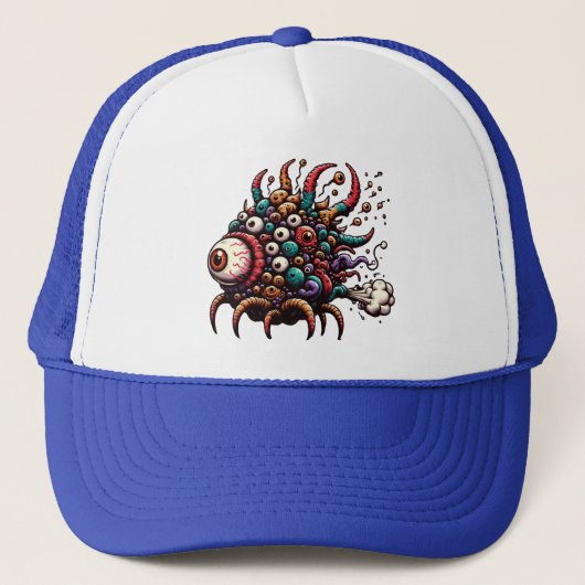 Scheten oogbal monster trucker pet (Voorkant)