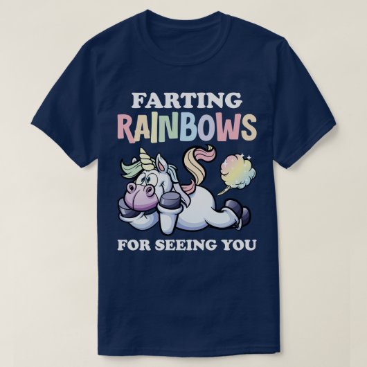 Scheten regenbogen voor het zien van je t-shirt (Design voorkant)