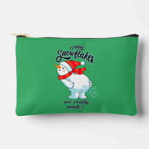 Scheten Sneeuwman Hoe Sneeuwvlokken zijn echt gema Etui