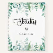 Schetkookboek Eucalyptusbossen Notitieboek (Voorkant)