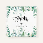 Schetkookboek Eucalyptusbossen Notitieboek (Voorkant)