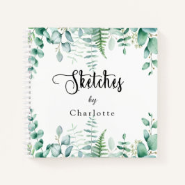 Schetkookboek Eucalyptusbossen Notitieboek