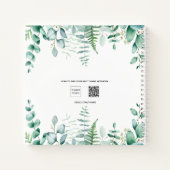 Schetkookboek Eucalyptusbossen Notitieboek (Achterkant)