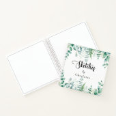 Schetkookboek Eucalyptusbossen Notitieboek (Binnen)