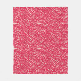 Schetkrommen Fleece Deken