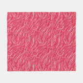 Schetkrommen Fleece Deken (Voorkant (Horizontaal))