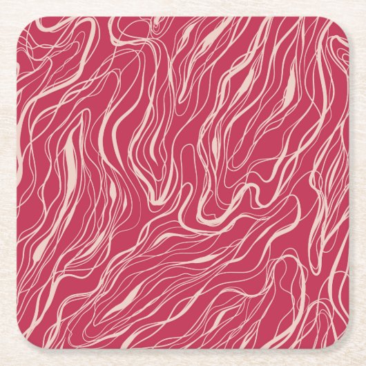 Schetkrommen Kartonnen Onderzetters (Voorkant)