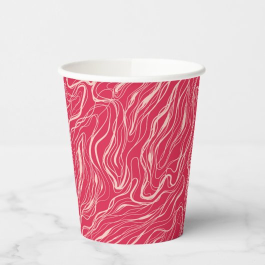 Schetkrommen Papieren Bekers (Links)