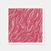 Schetkrommen Servet (Voorkant)