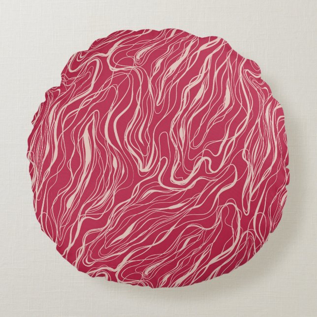 Schetkrommen werpen kussen (Voorkant)