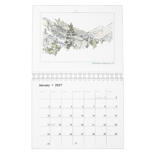 Schets 2009 Agenda Kalender (Jan 2027)
