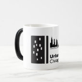 Schets Chicago Magische Mok (Voorkant links)