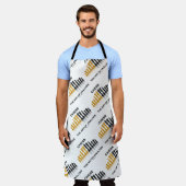 Schets de analytische kunst schort (Gedragen)