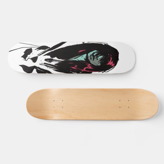 Schets Deck Persoonlijk Skateboard (Horizontaal)