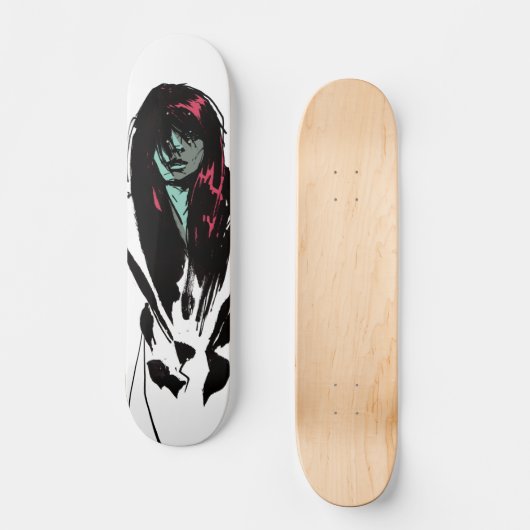 Schets Deck Persoonlijk Skateboard (Voorkant)