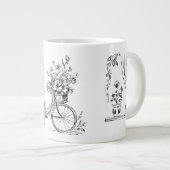 Schets Doodles Collectie Grote Koffiekop (Voorkant rechts)