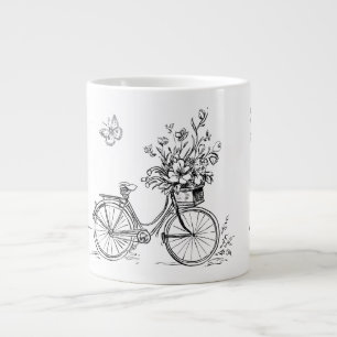 Schets  Doodles Collectie Grote Koffiekop
