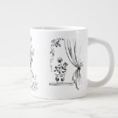 Schets Doodles Collectie Grote Koffiekop (Rechts)