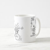 Schets Doodles Collectie Koffiemok (Voorkant rechts)
