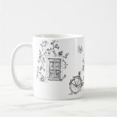 Schets Doodles Collectie Koffiemok (Links)
