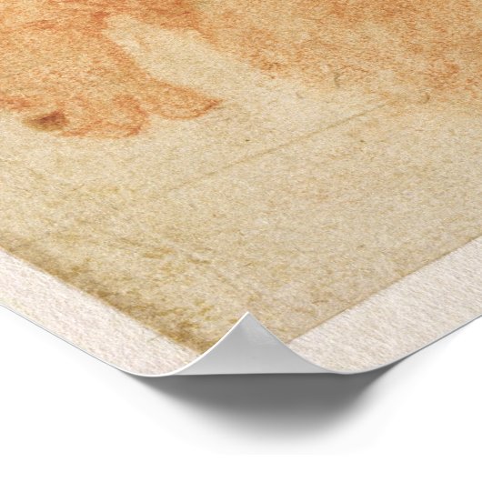 Schets, gesuspendeerd voor angel en architectuur, poster (Hoek)